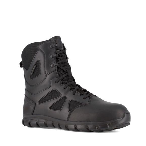 Reebok NEW Sublite Cushion Tactical Waterproof Men 11.5 Boots 8” Zipper Comp Toe main image 14